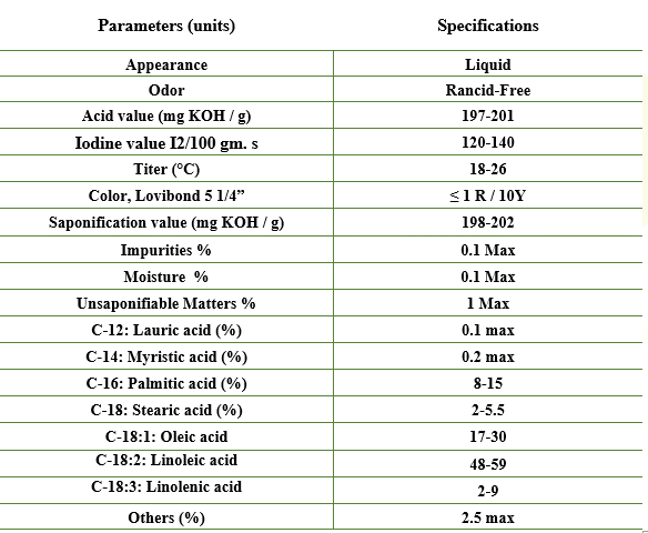 Distilled Soybean Fatty Acid